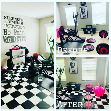 WOW! LET'S GET PHYSICAL! Cool Gym Remodel!